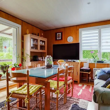 度假居 Mignon Petit Chalet 40m Dans Un